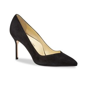 Sarah Flint Perfect Pump 85 in Black Suede Size 39.5